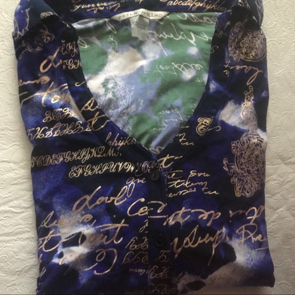 Peter Nygard Button Down Shirt - Picture 2 of 8